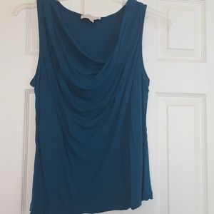 Kaisley Dark Teal Sleeveless Blouse